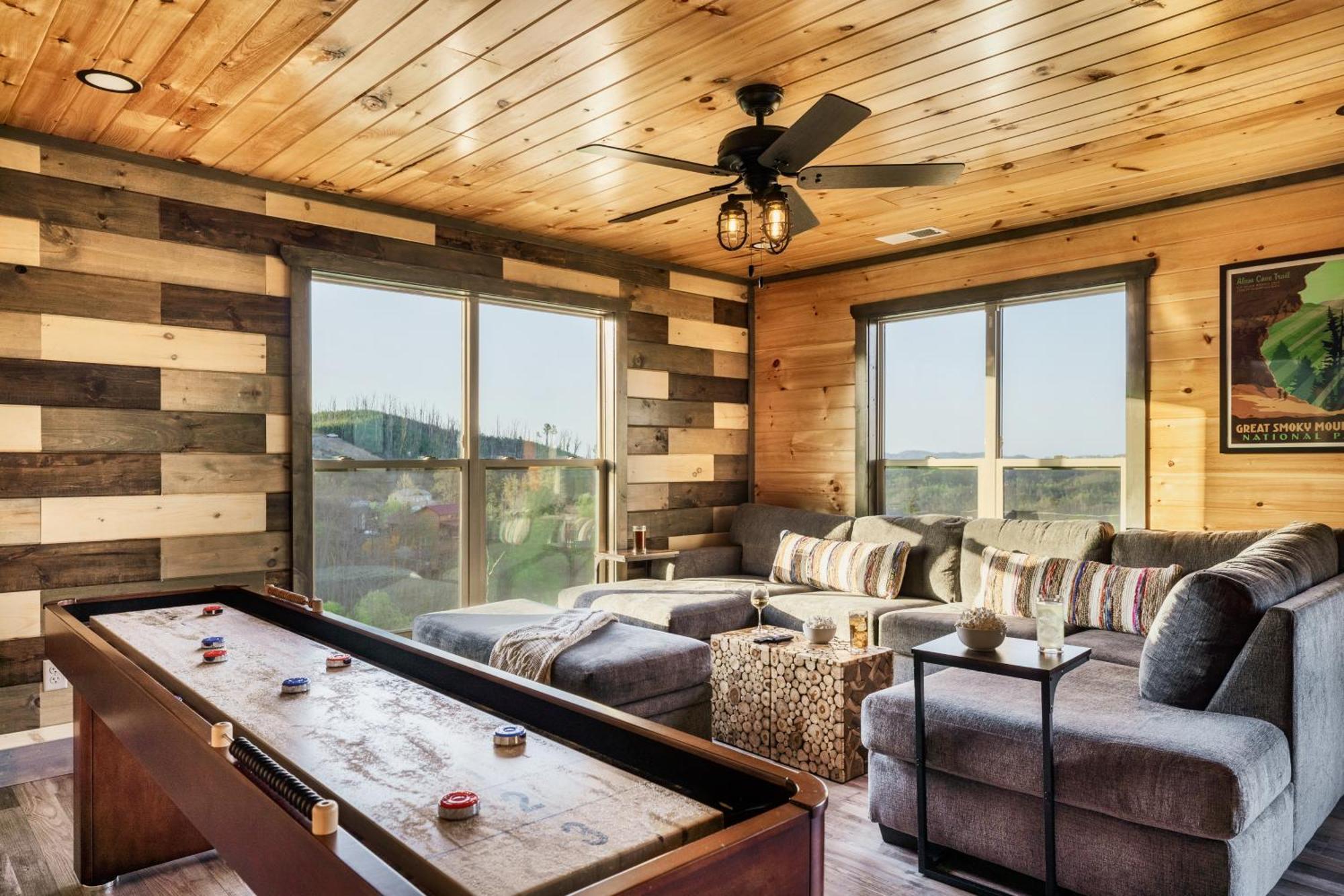 Mountainscape - Brand New Cabin W Views - Hottub - Firetable - Ps5 - Pooltable - 3 Pools Гатлінбург Екстер'єр фото