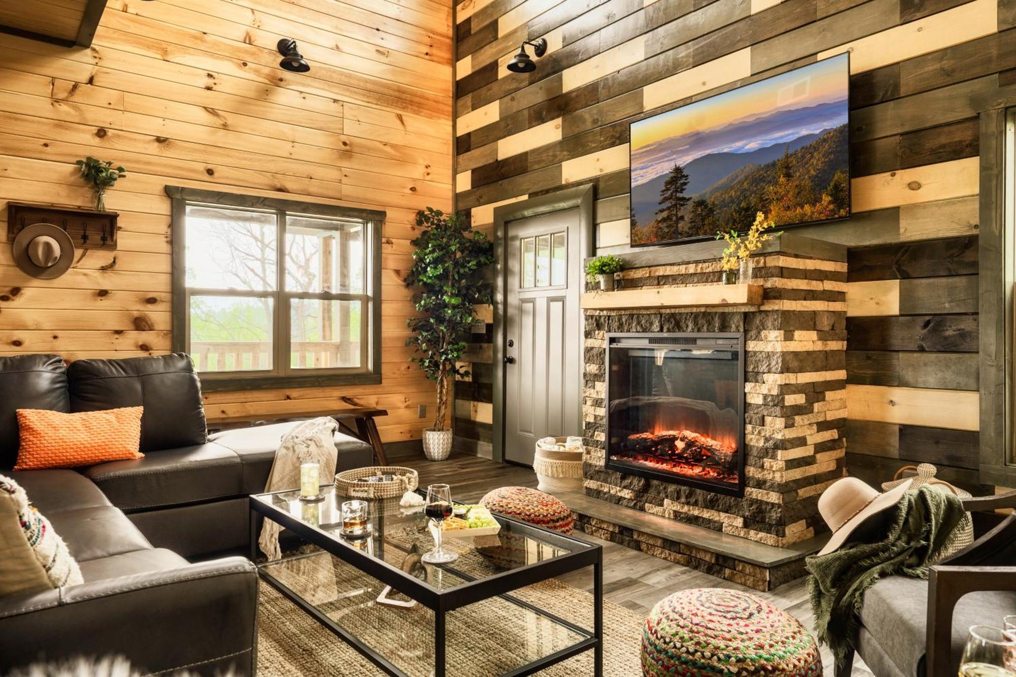 Mountainscape - Brand New Cabin W Views - Hottub - Firetable - Ps5 - Pooltable - 3 Pools Гатлінбург Екстер'єр фото